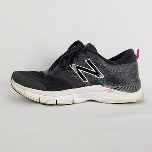 New Balance 713 Black Purple Athletic Running Sneakers Size 7.5